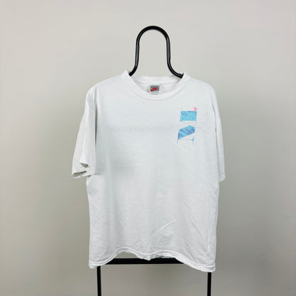 80s Nike John McEnroe T-Shirt White Large