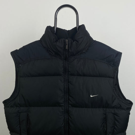 00s Nike Puffer Gilet Jacket Black XL