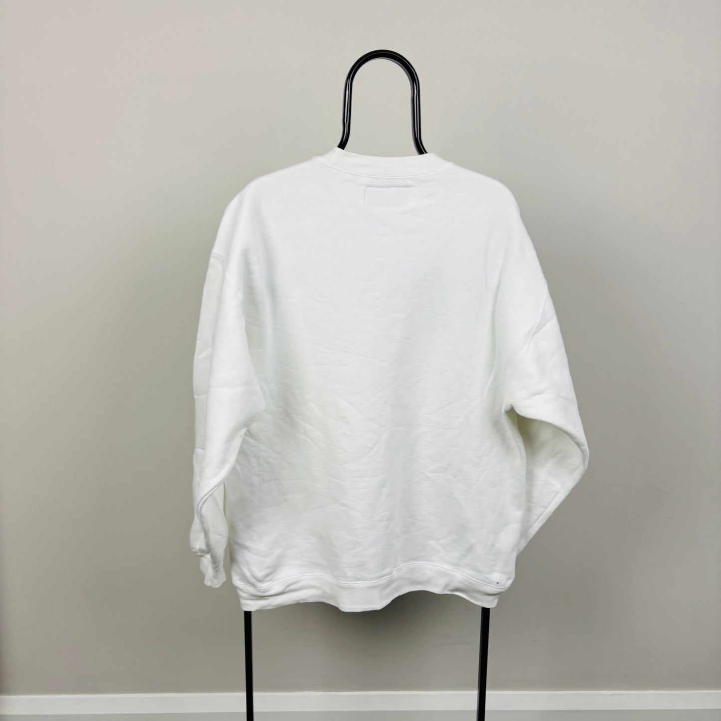 90s Russell Athletic Sweatshirt White Large