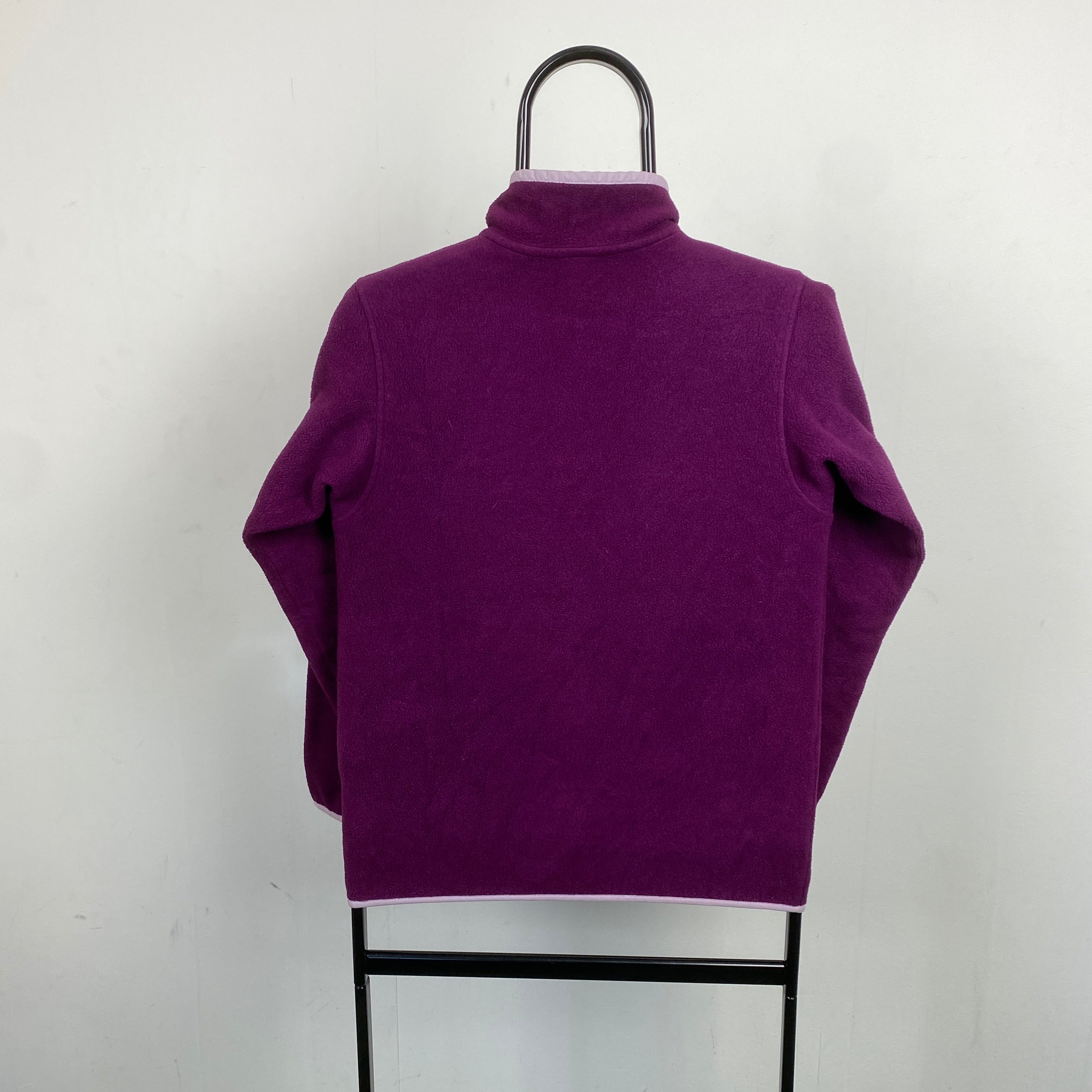 Retro Patagonia Synchilla Fleece Sweatshirt Purple XS