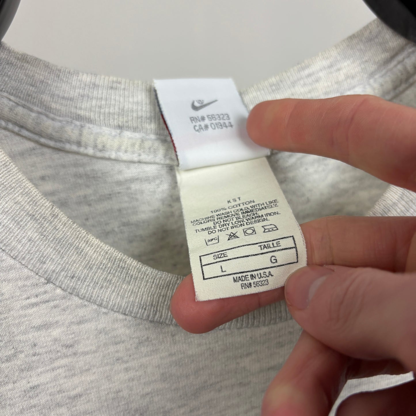 90s Nike Irreverence Justified T-Shirt Grey Large