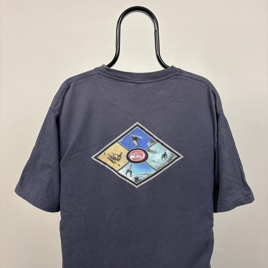 90s Quiksilver Surf T-Shirt Blue XL