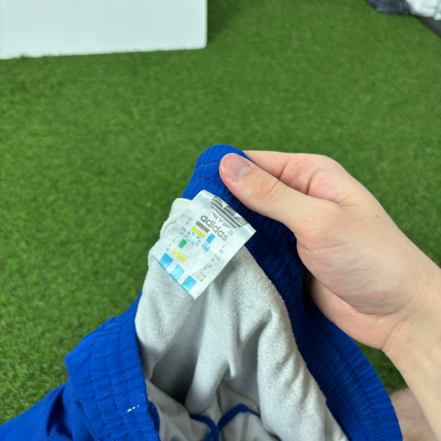 90s Adidas Shorts Blue XXL