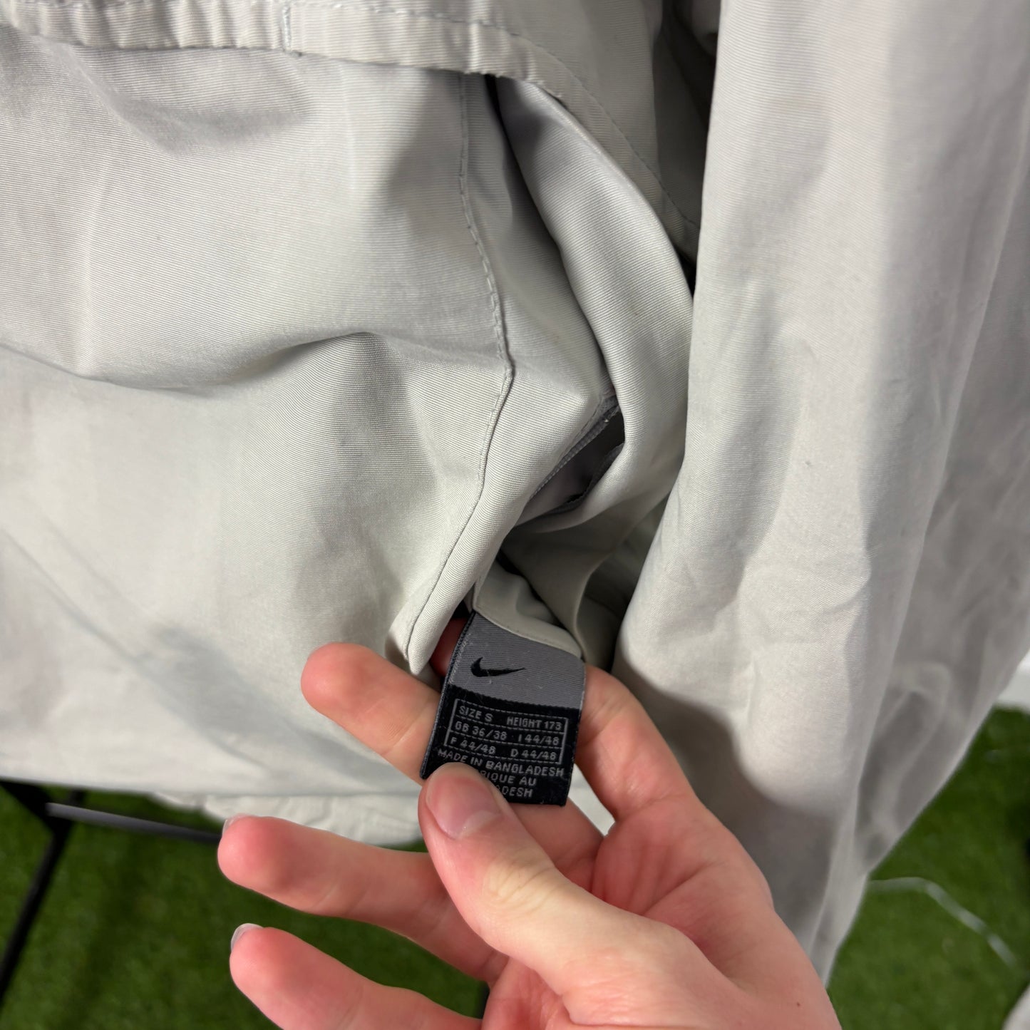 00s Nike Reversible Sidewinder Fleece Coat Jacket Black Small