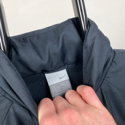 00s Nike Tn Air Windbreaker Jacket Black Large