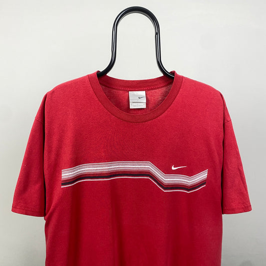 00s Nike T-Shirt Red Large