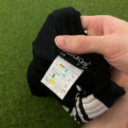 90s Adidas Popper Shorts Black Small
