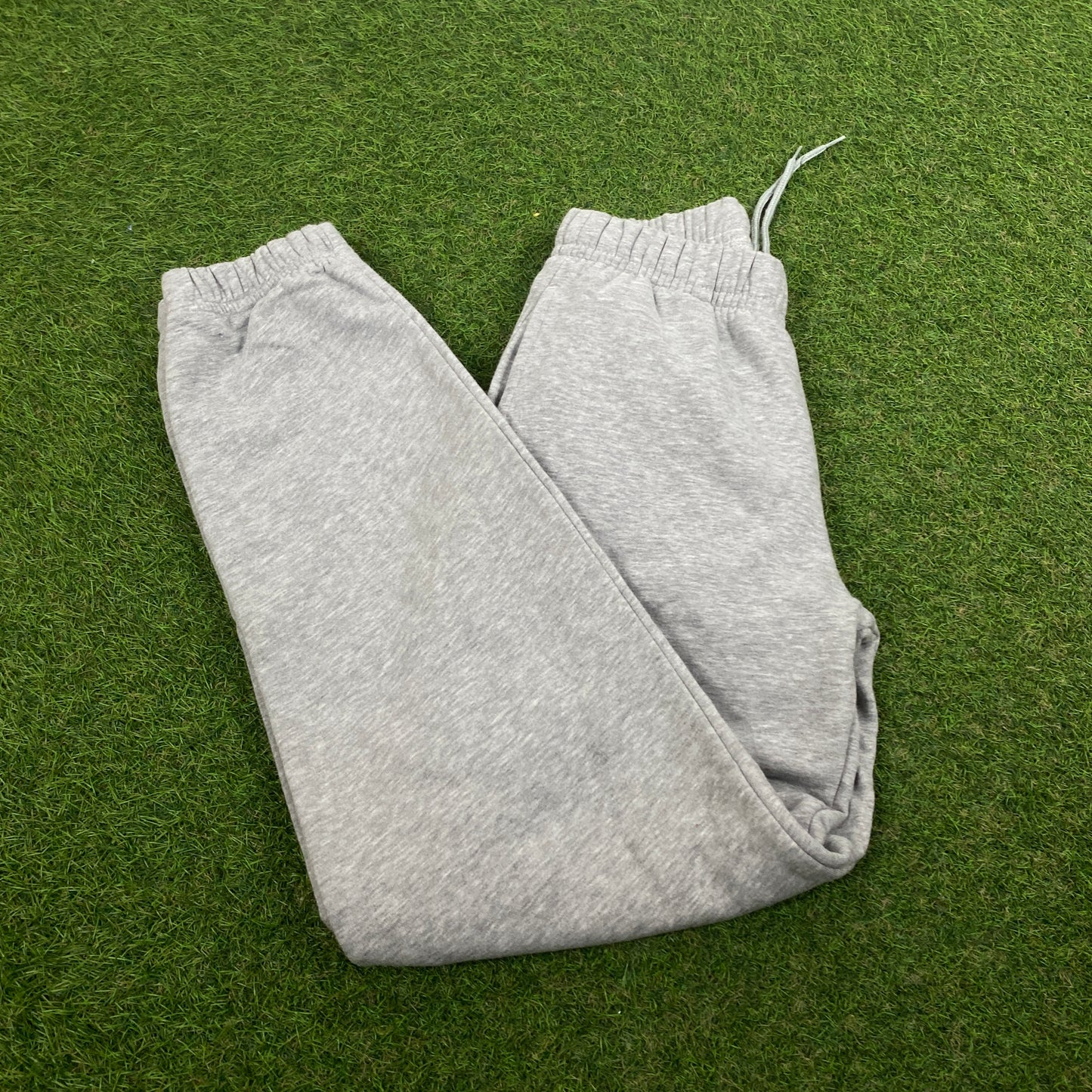 00s Nike Cotton Joggers Grey XS