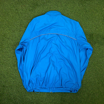 00s Nike Tracksuit Set Jacket + Joggers Blue XL