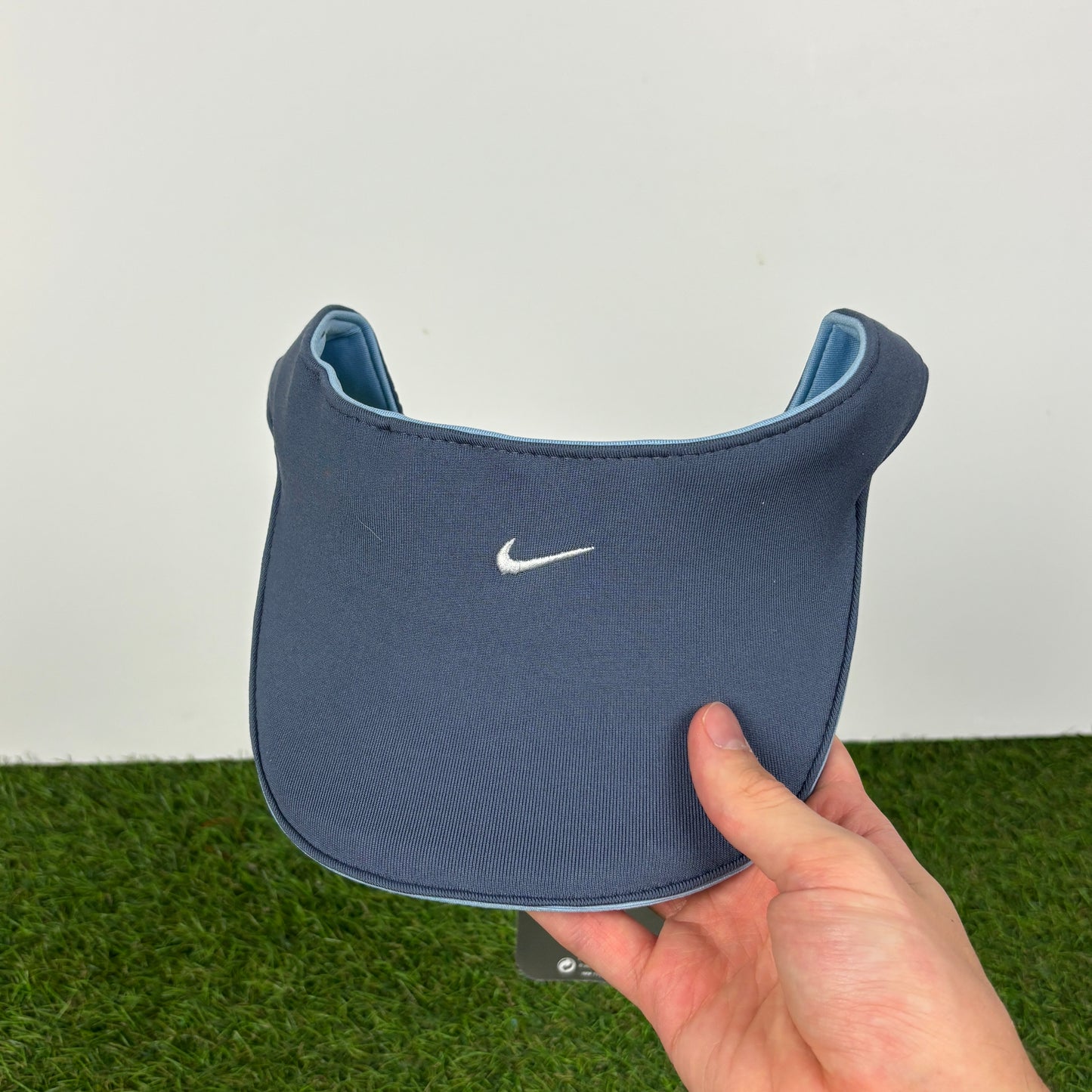 00s Nike Air Max Visor Hat Blue