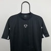 00s Nike Centre Swoosh T-Shirt Black Small