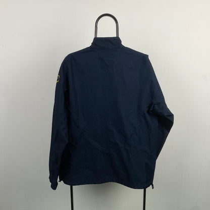 00s Nike Clima-Fit Waterproof Jacket Blue Large