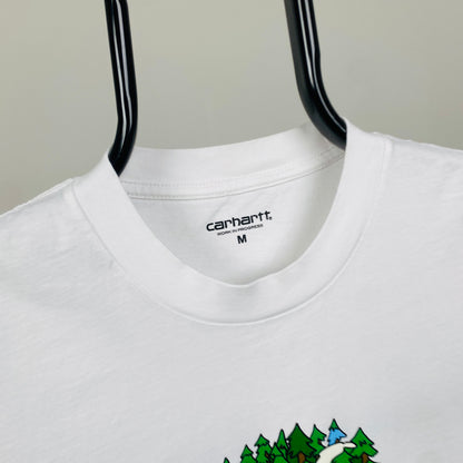 00s Carhartt T-Shirt White Medium