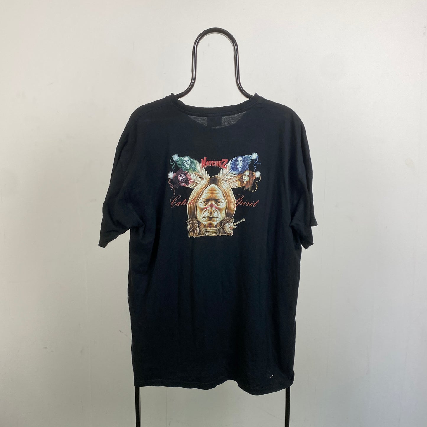 Retro 90s Natchez T-Shirt Black XL