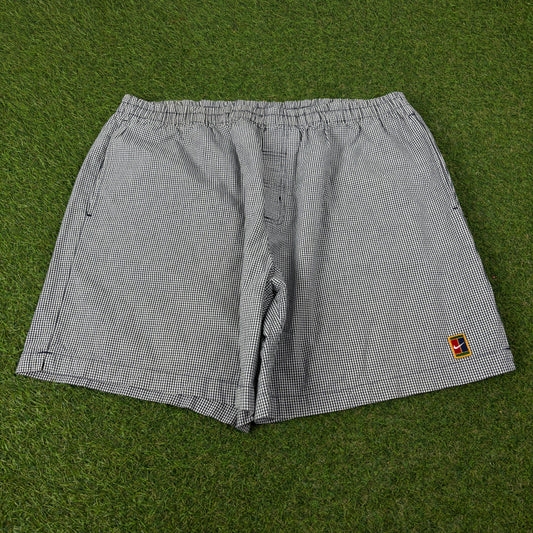 90s Nike Challenge Court Pete Sampras Shorts Blue XL
