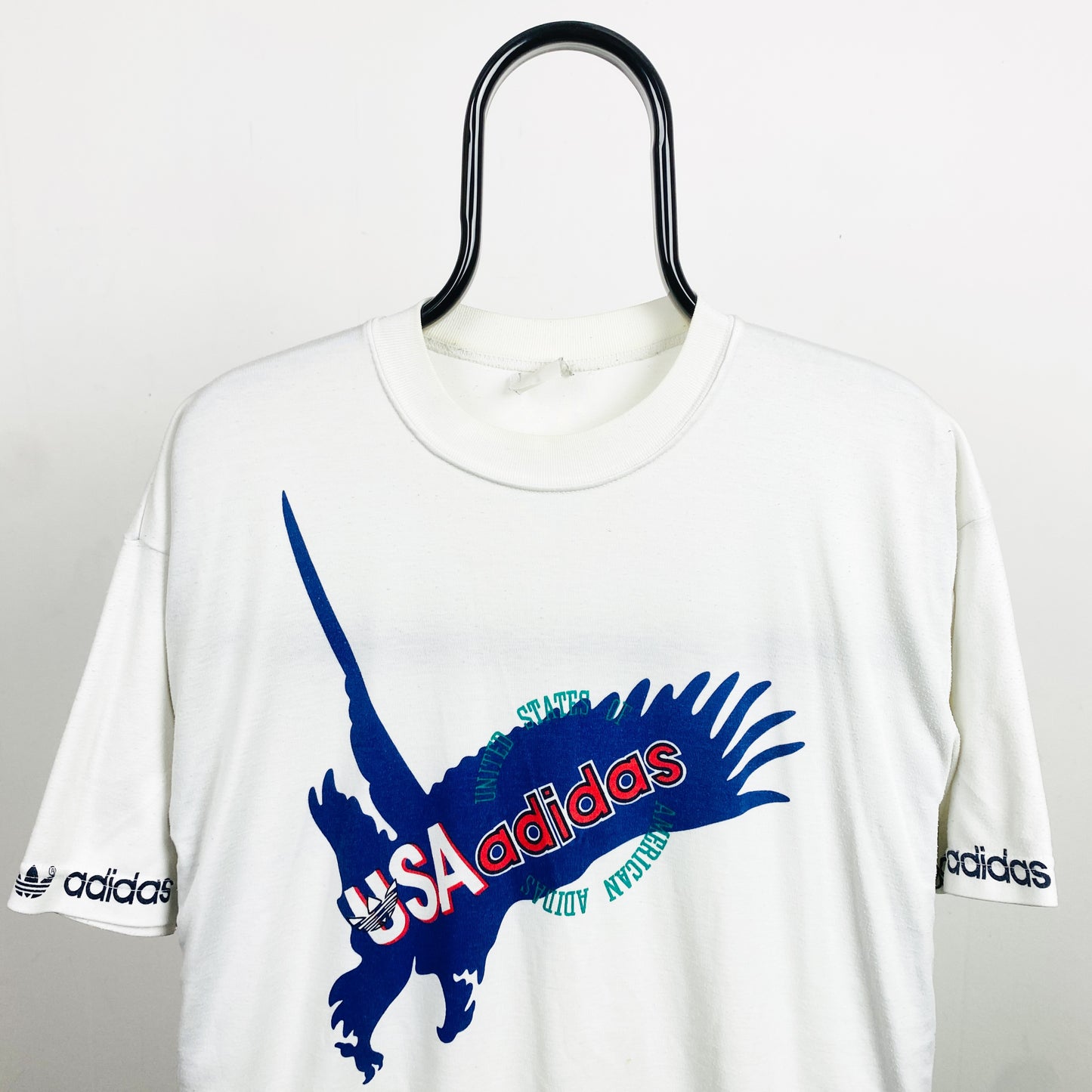 90s Adidas T-Shirt White Large