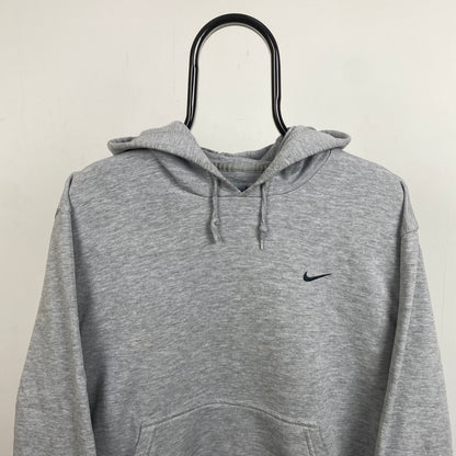 00s Nike Heavyweight Hoodie Grey Medium