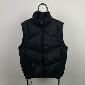 00s Nike Puffer Gilet Jacket Black XL