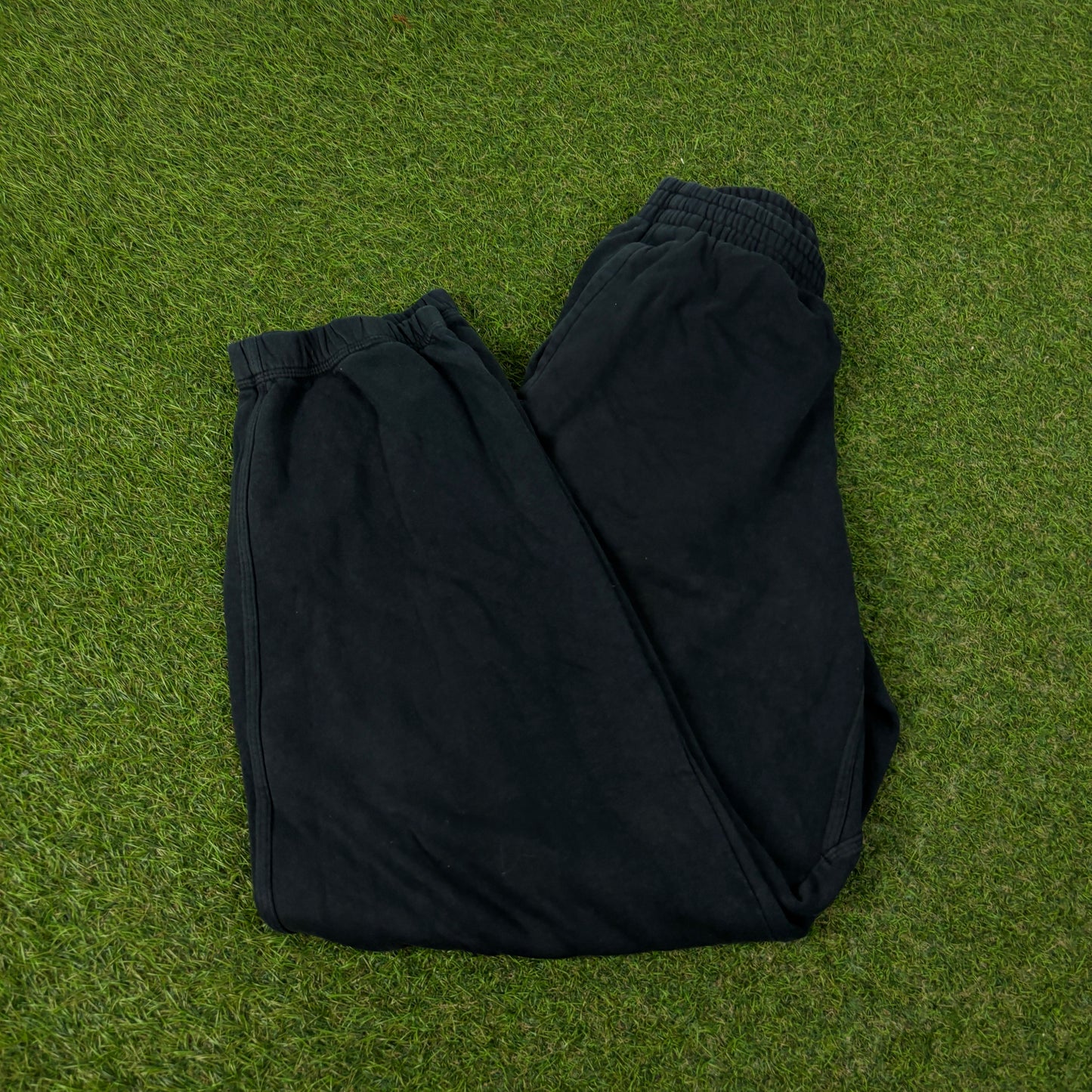00s Nike Wide Leg Cotton Joggers Blue Small