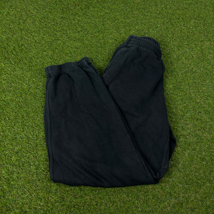 00s Nike Wide Leg Cotton Joggers Blue Small