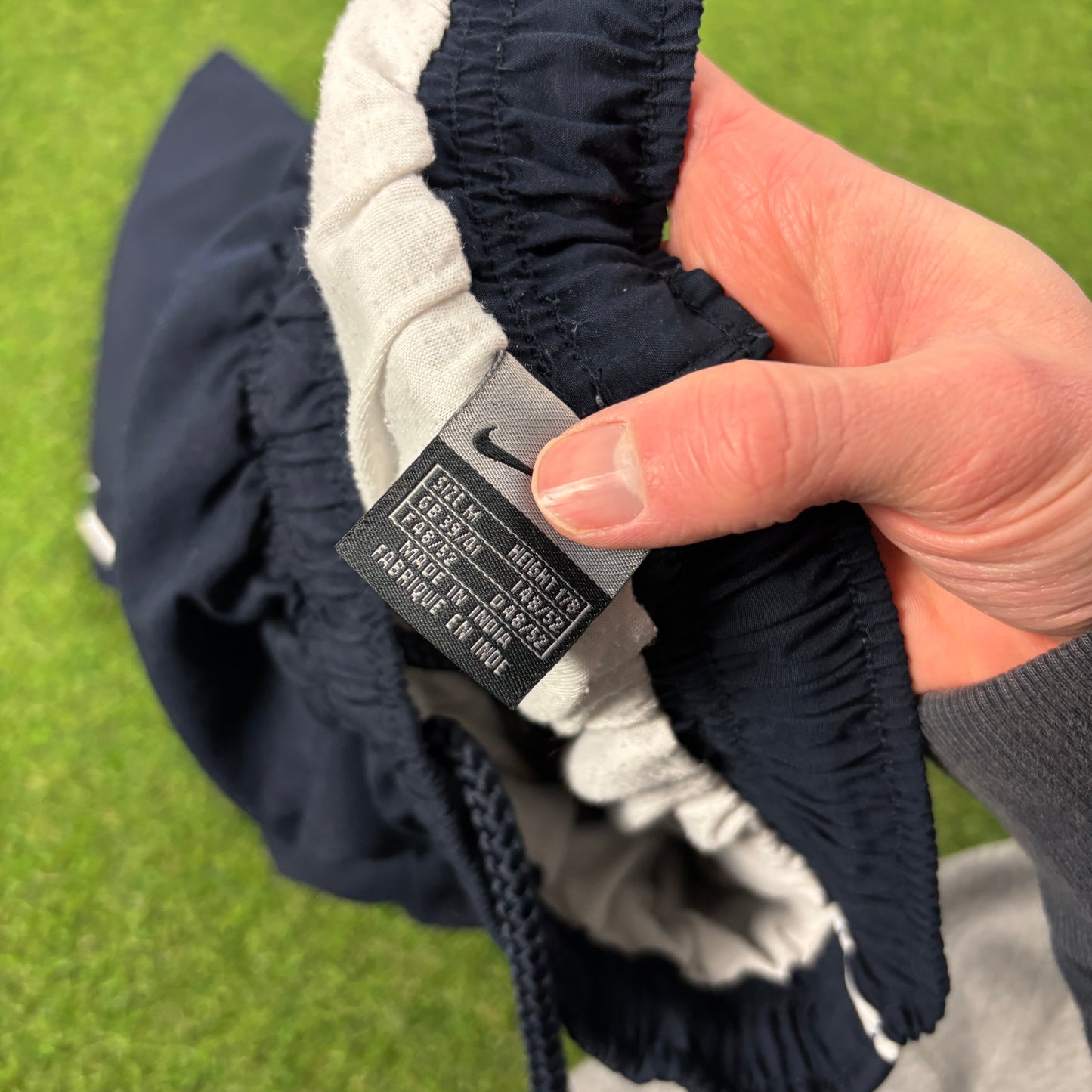 00s Nike Piping Joggers Blue Medium