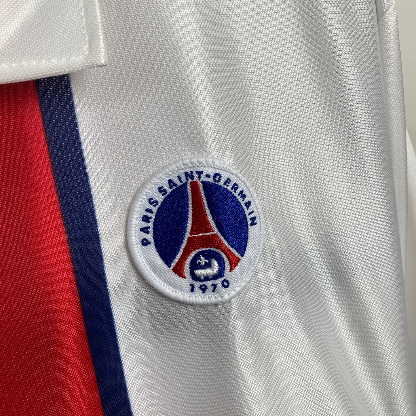 90s Nike PSG Football Shirt T-Shirt White XS