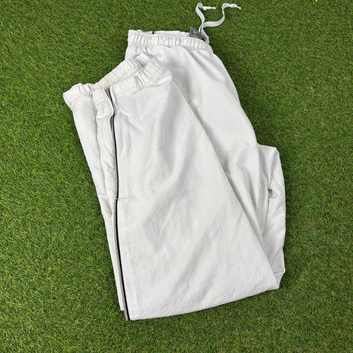 00s Nike Piping Joggers White Small