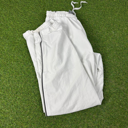 00s Nike Piping Joggers White Small