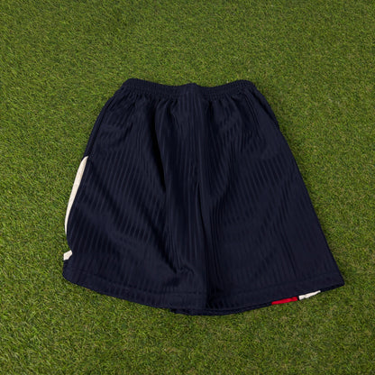 90s Umbro England Football Shorts Blue Small