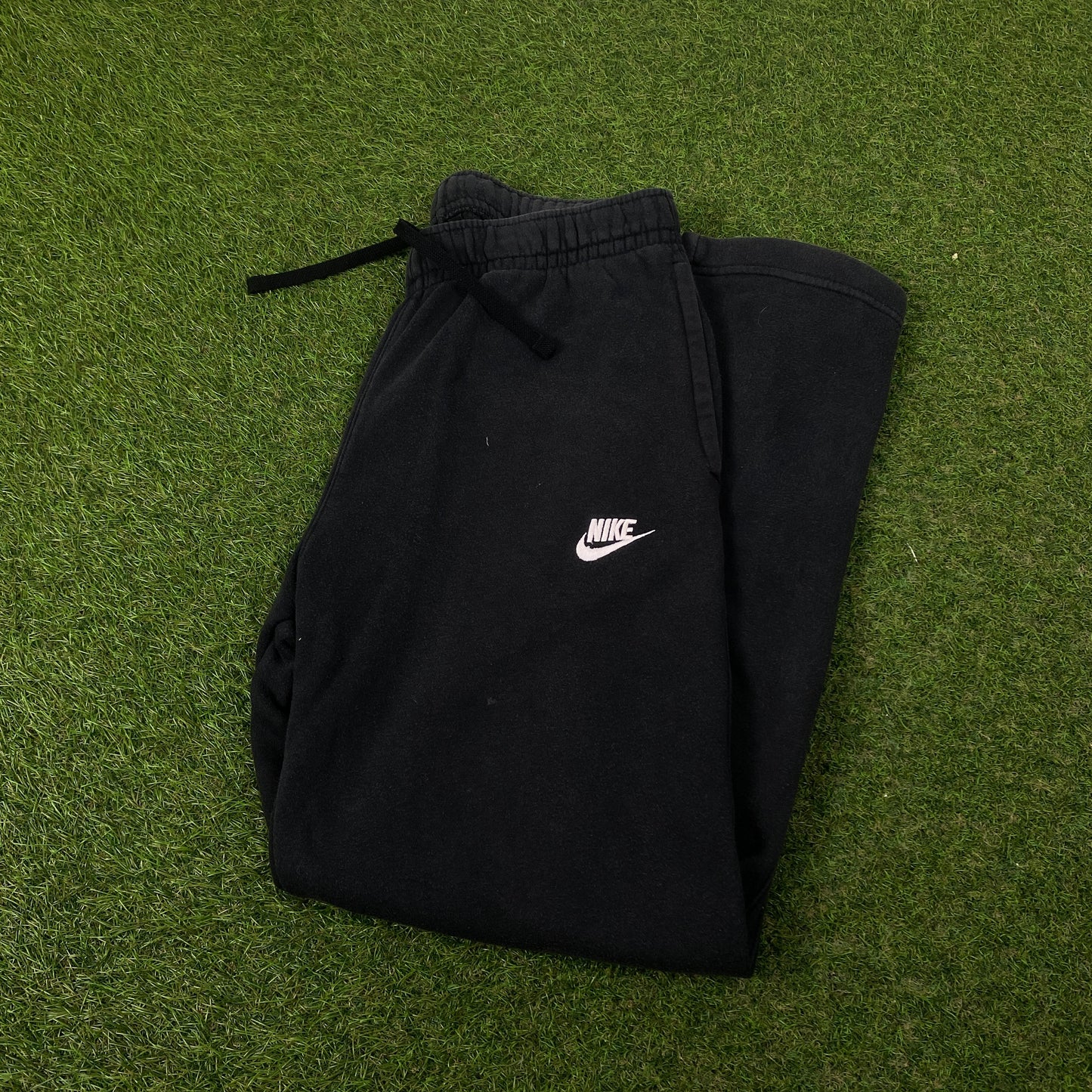 00s Nike Cotton Joggers Black Medium