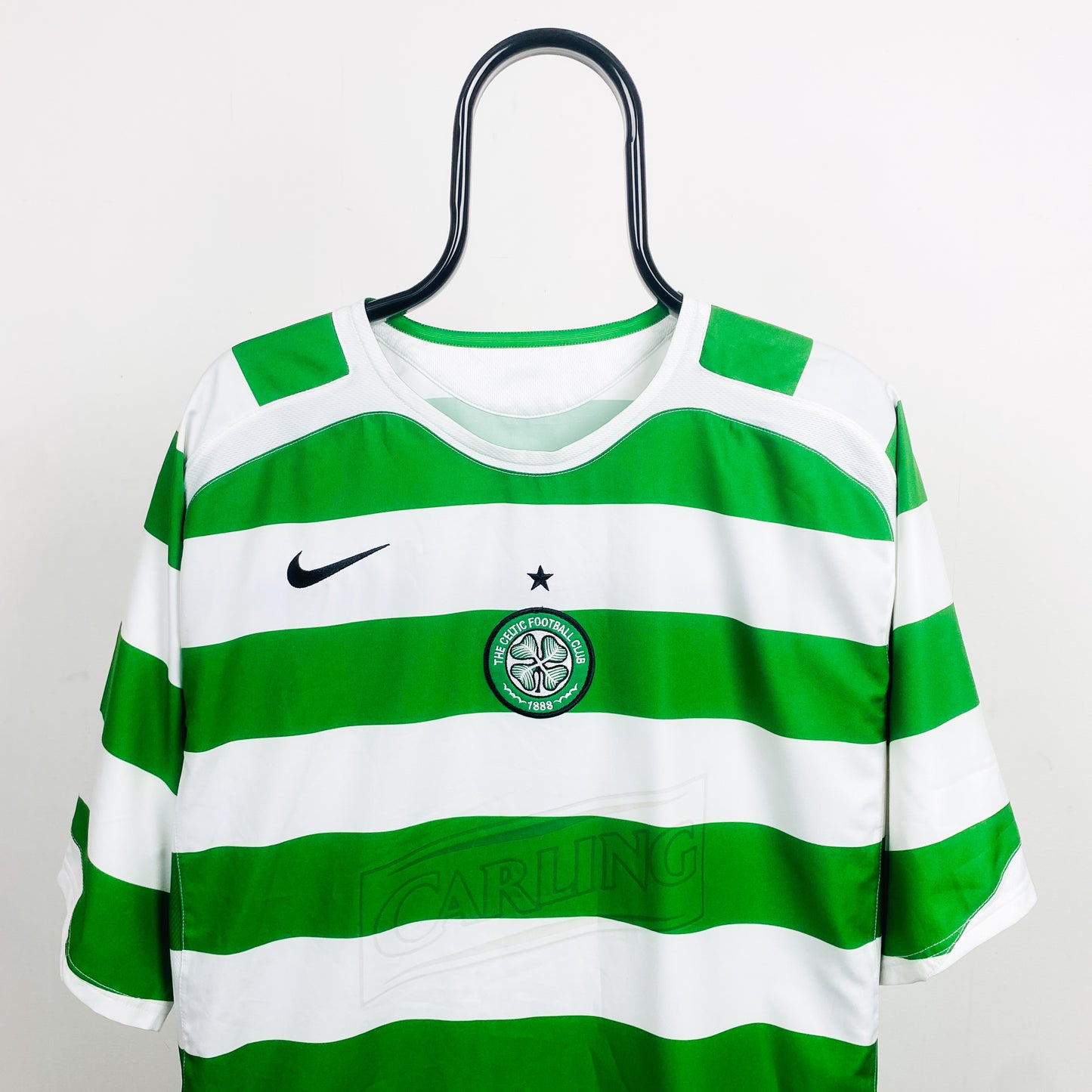 00s Nike Celtic Football Shirt T-Shirt White XL