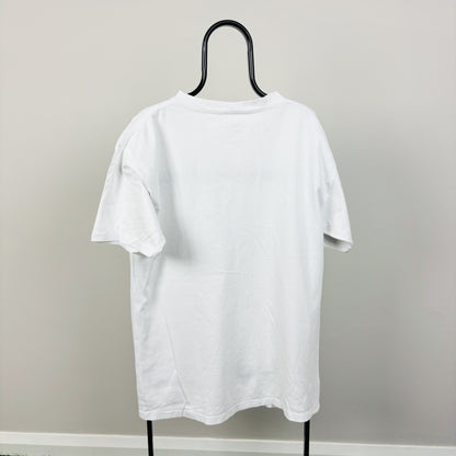 90s The Far Side Dinosaur T-Shirt White XL
