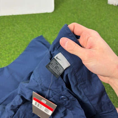 00s Nike Joggers Blue Large