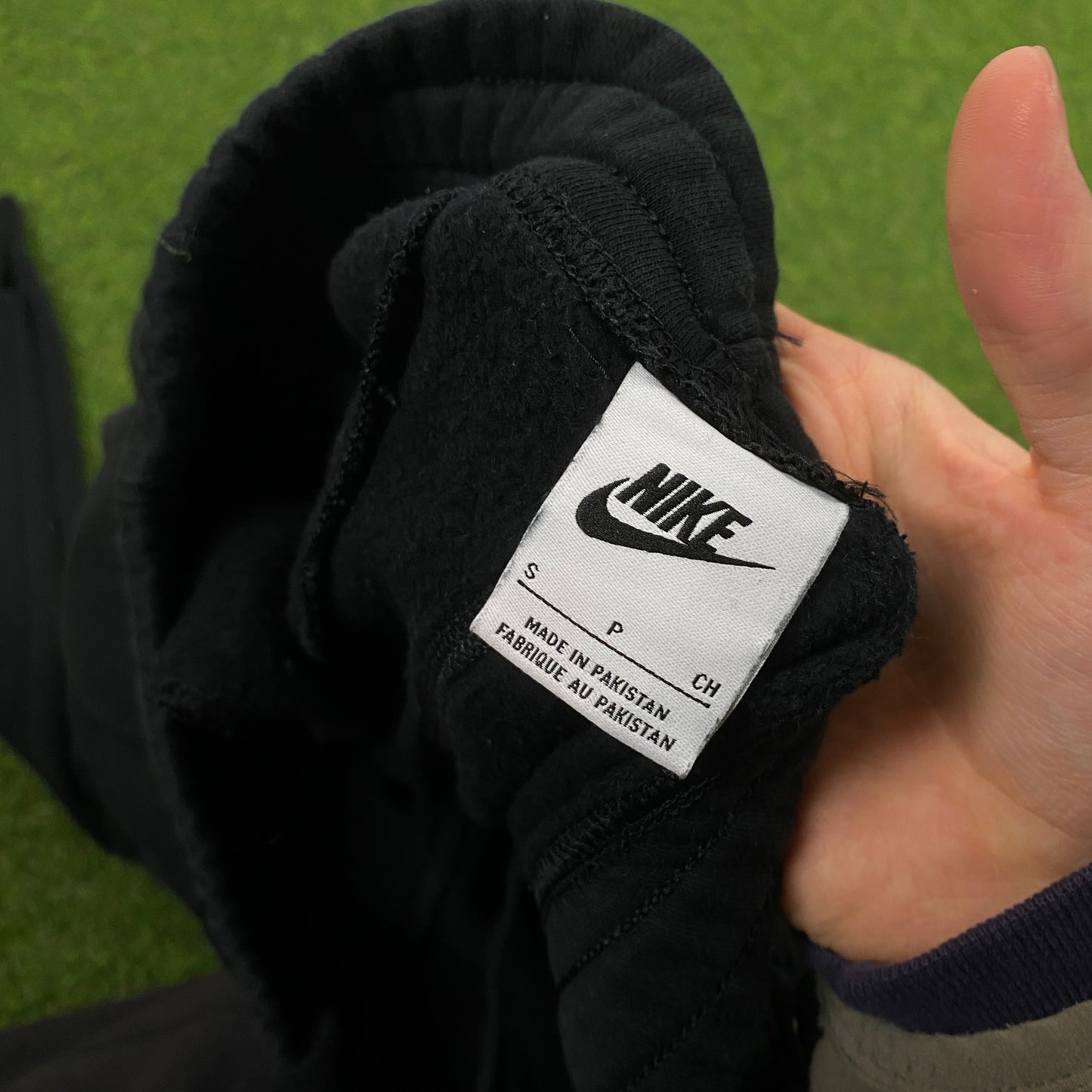 00s Nike Cotton Joggers Black Small