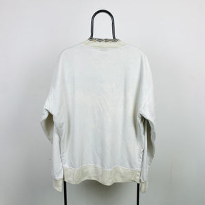 Retro Hugo Boss Sweatshirt White XL