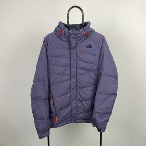 Retro The North Face Puffer Jacket Purple Large