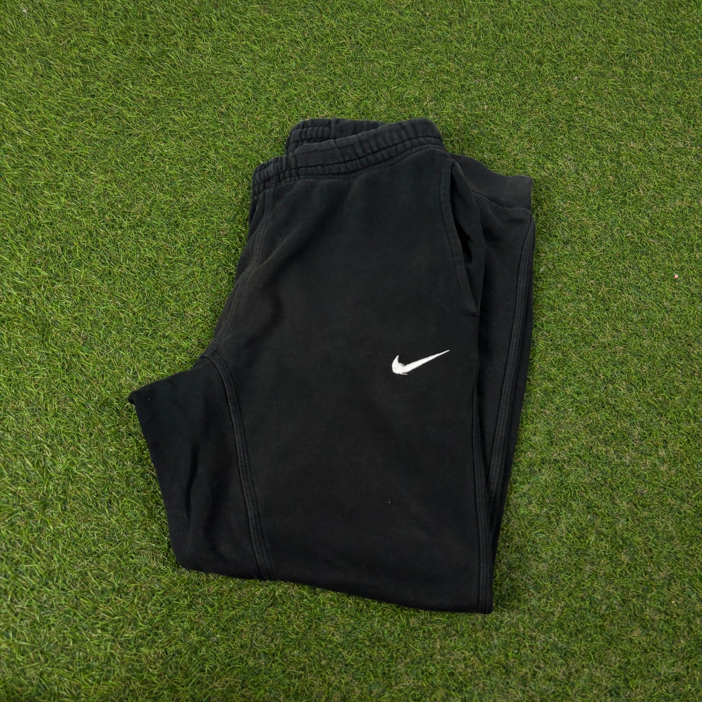 00s Nike Cotton Joggers Black Small