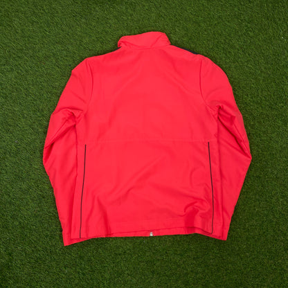 00s Nike Piping Jacket + Joggers Set Pink Medium