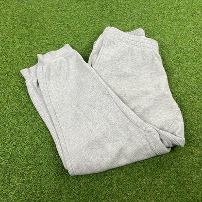 00s Nike Cotton Joggers Grey Large