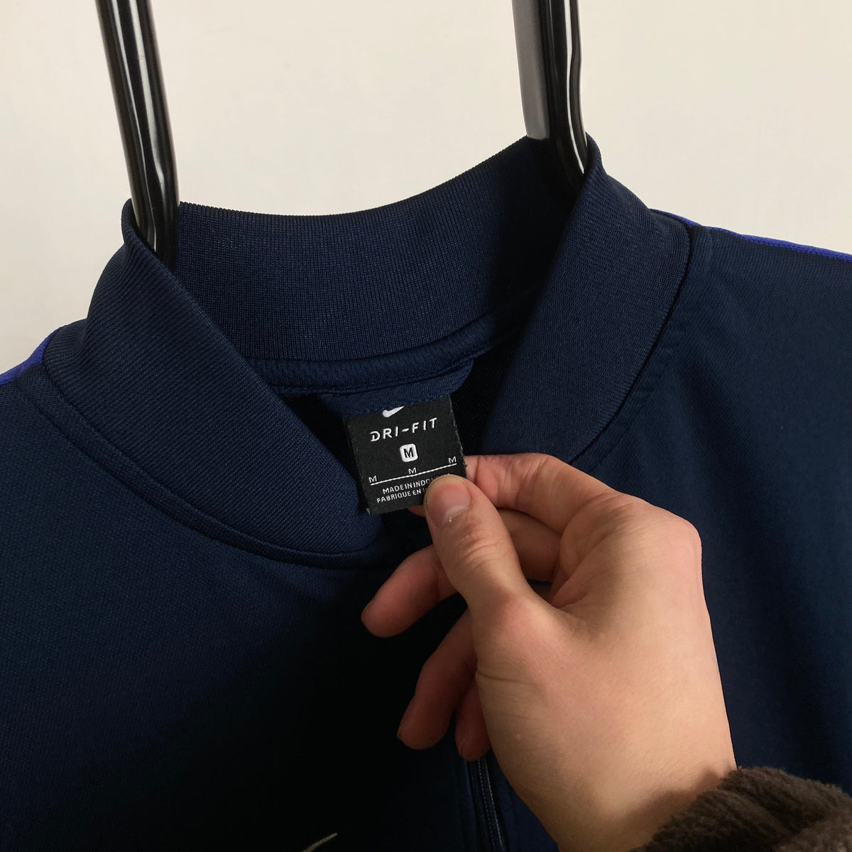 00s Nike Dri-Fit Jacket Blue Medium