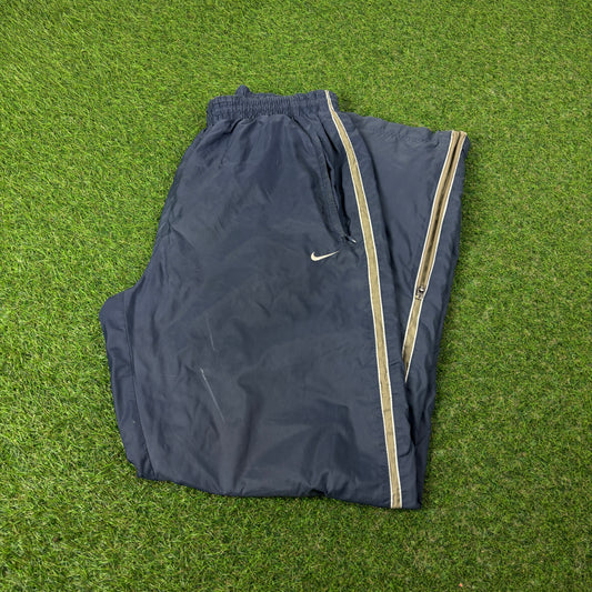 00s Nike Piping Joggers Blue Large