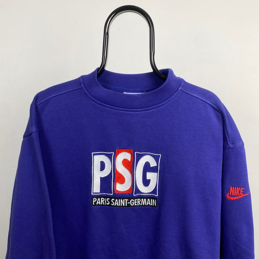 90s Nike PSG Sweatshirt Purple Large