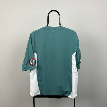 00s Nike Nigeria Football Shirt T-Shirt Green Medium