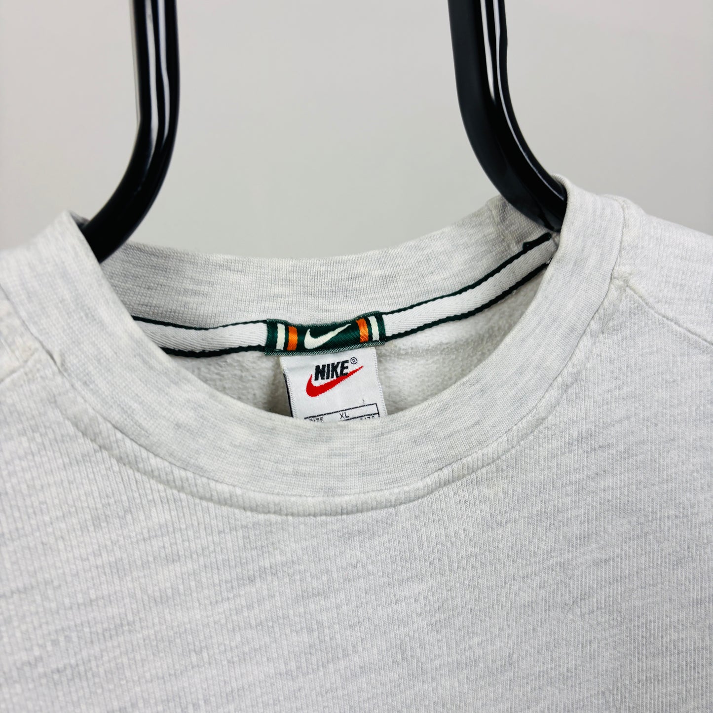 90s Nike Sweatshirt Grey Small