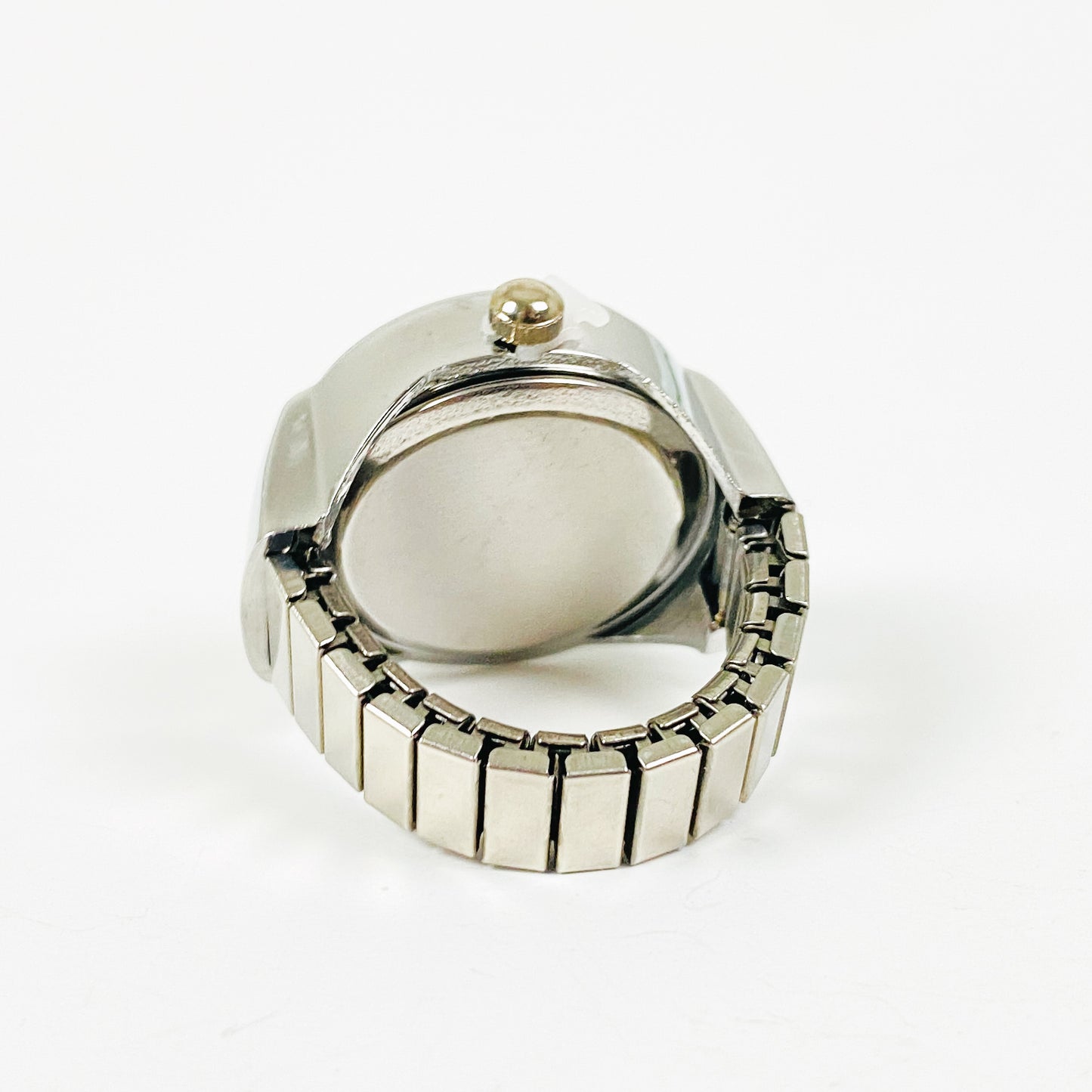 Glint Bezel Watch Ring Adjustable