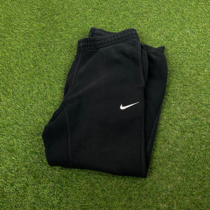 00s Nike Cotton Joggers Black Small