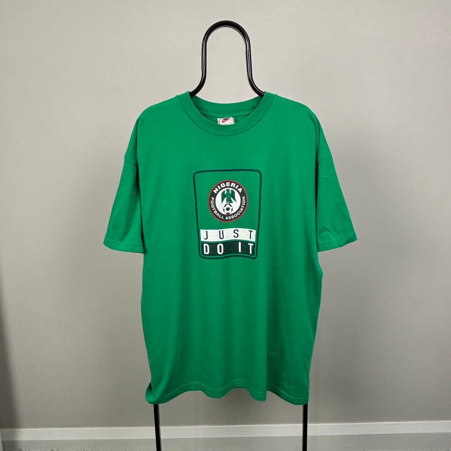 90s Nike Nigeria T-Shirt Green XL