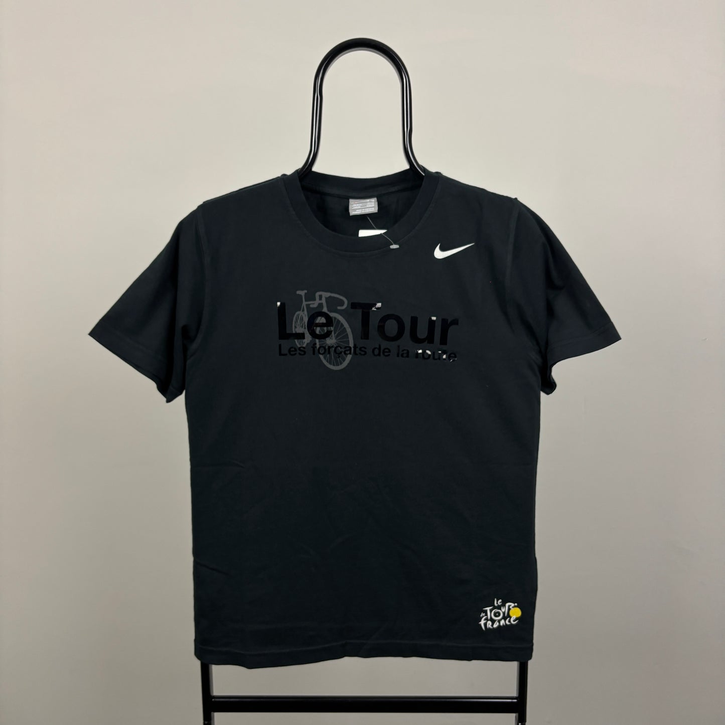 00s Nike Tour De France T-Shirt Black Small