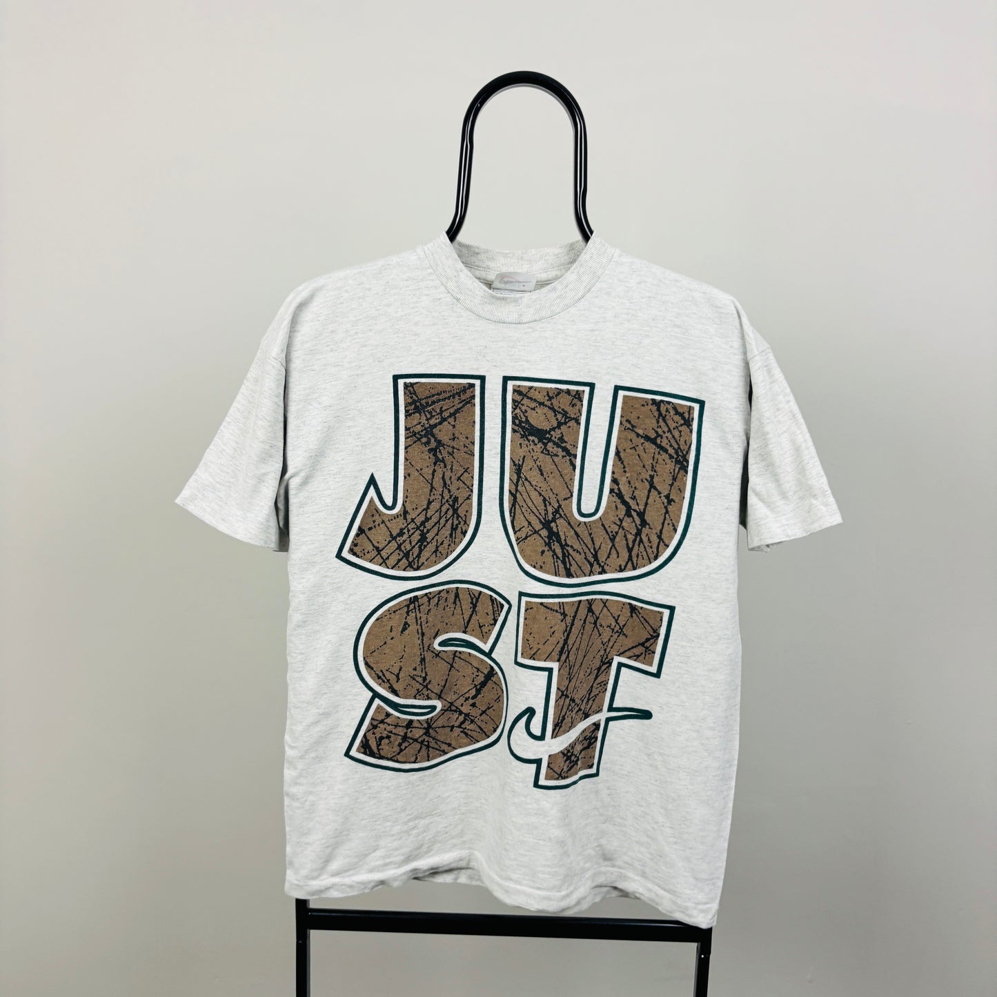 90s Nike Just Do It T-Shirt Grey Small