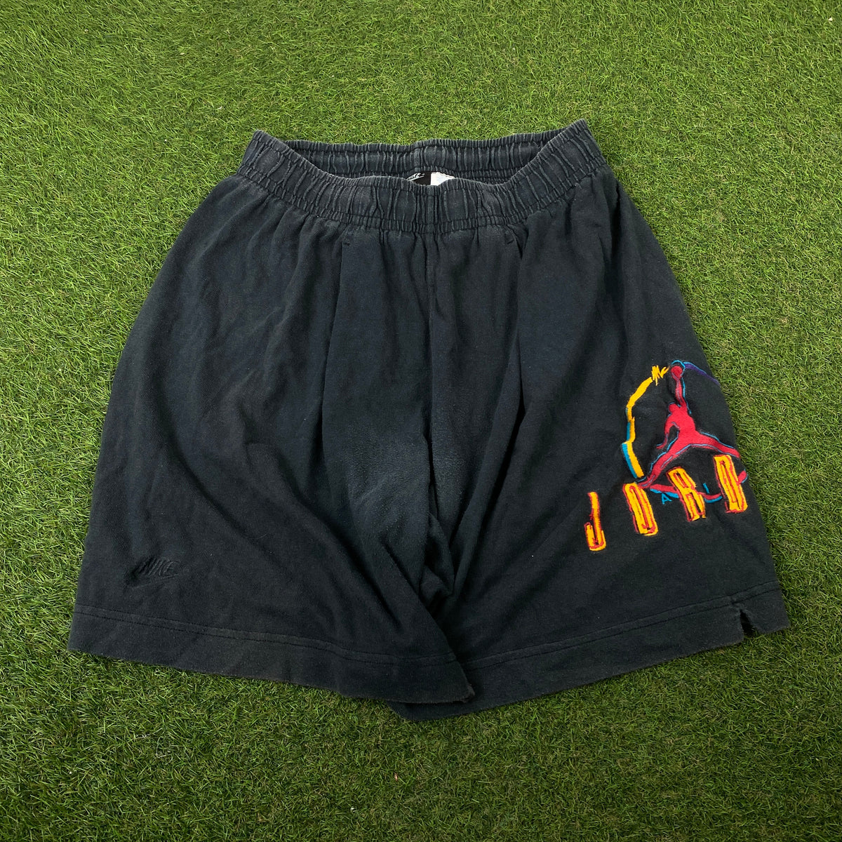 90s Nike Air Jordan Cotton Shorts Black XL – Clout Closet